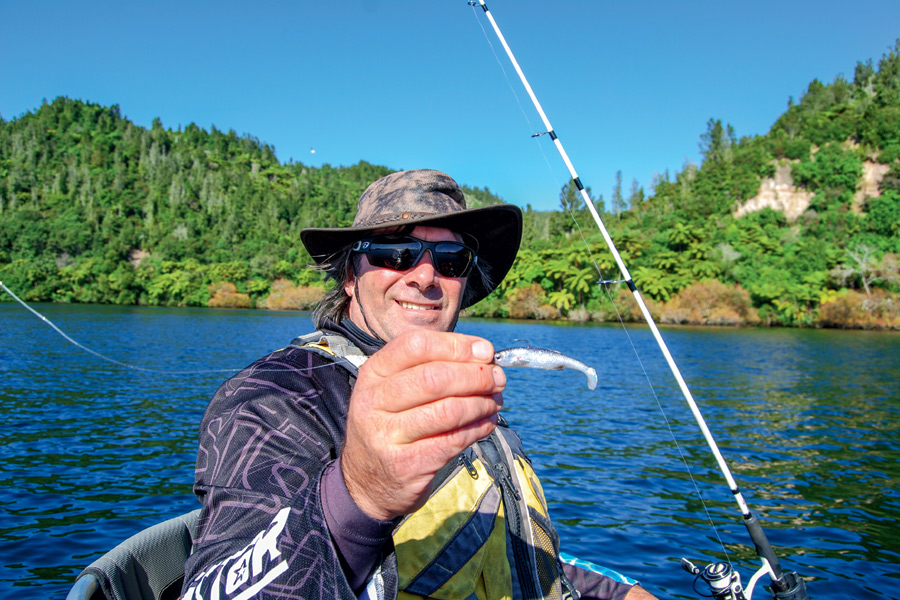 Targeting trout with soft baits The Fishing site
