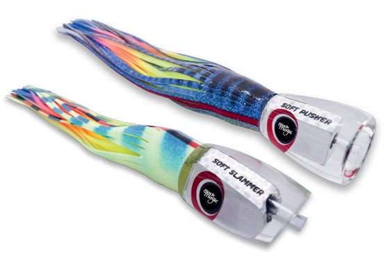 Black Magic Soft Head lures