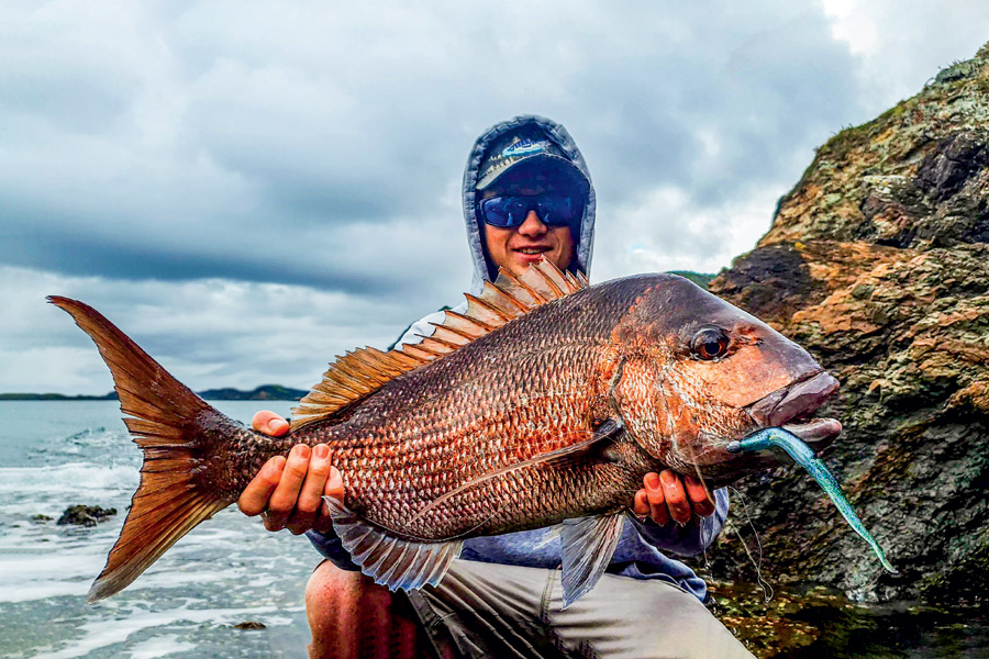 Soft-Baiting from the Rocks