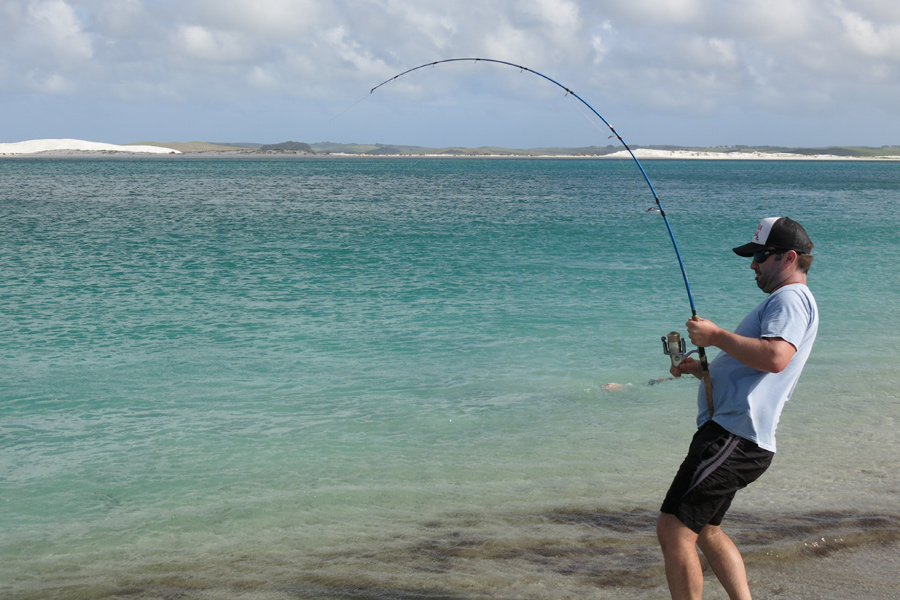 Finding good spots for surfcasting