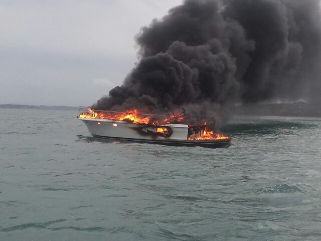 Fire safety at sea