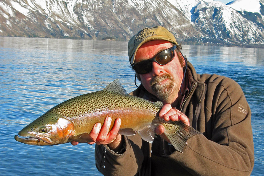 Trout fishing Southern Lakes, NZ The Fishing site