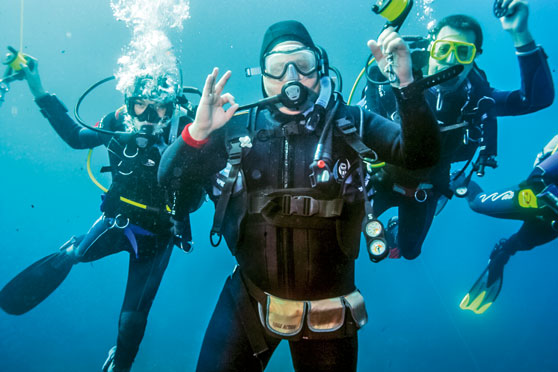 Scuba diving - A new world
