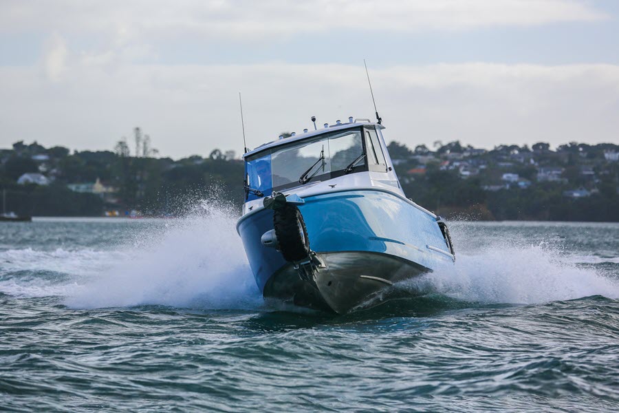 Sealegs 8.5M Alloy Boat Review The Fishing site