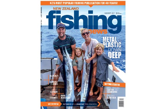NZ Fishing News February issue out today The Fishing Website