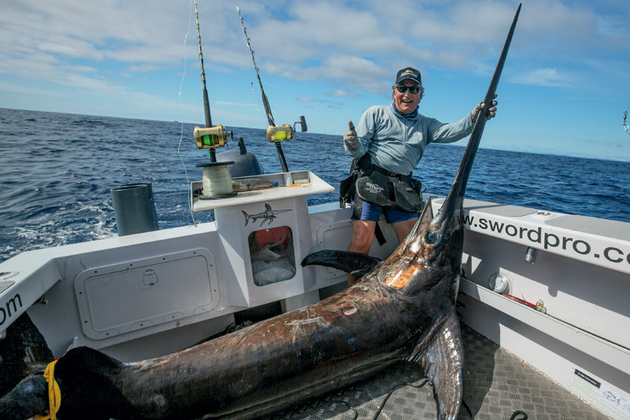 Mark Kitteridge on catching Broadbill Swordfish (2017)