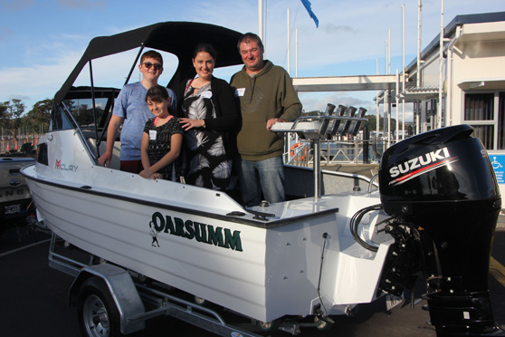 Oarsumm hits the water