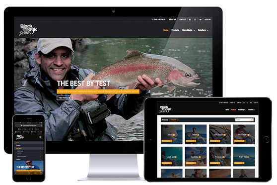 New Black Magic website