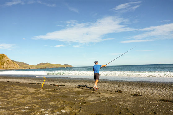 Fishing in Fitzroy Bay