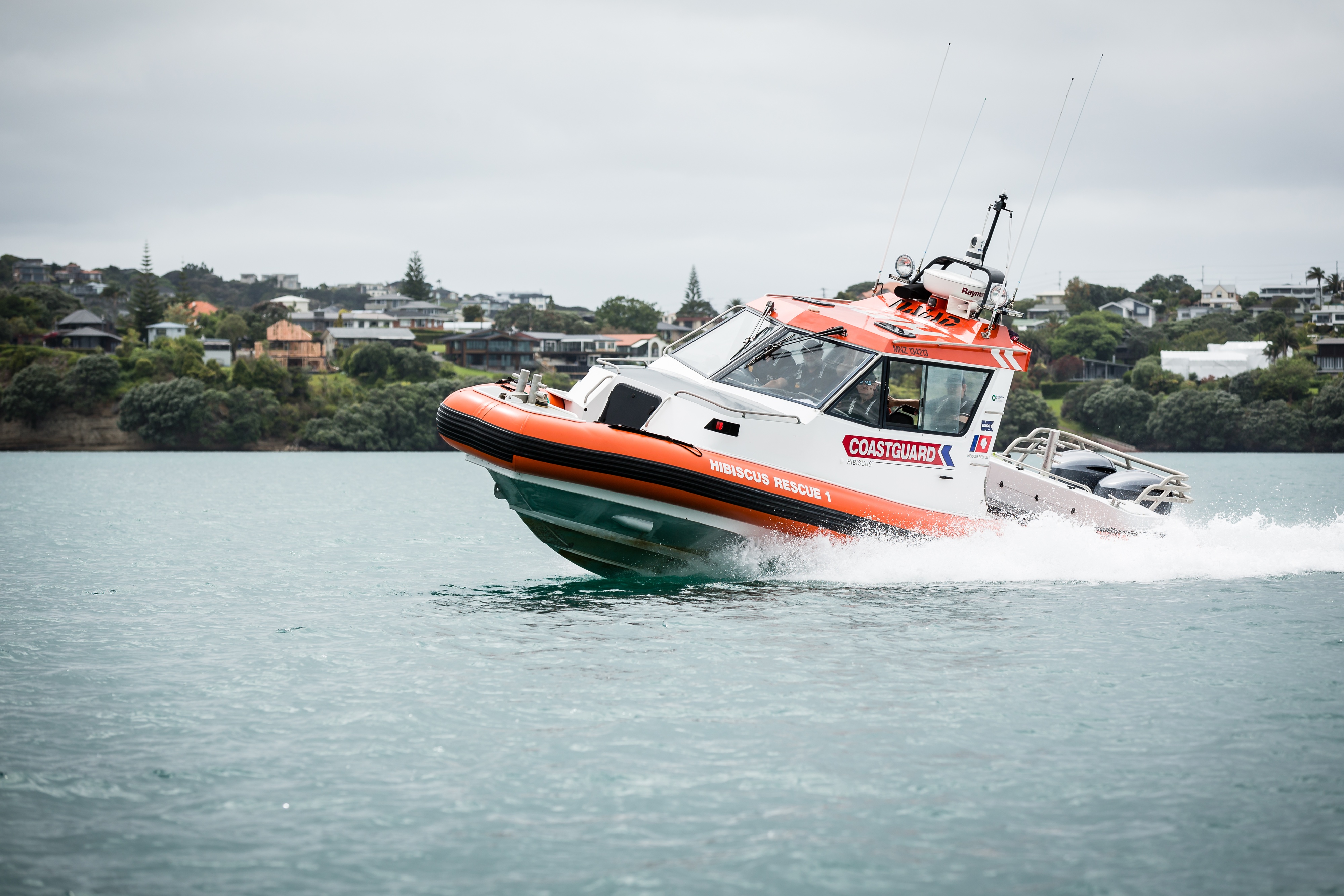 Hibiscus Coastguard busy