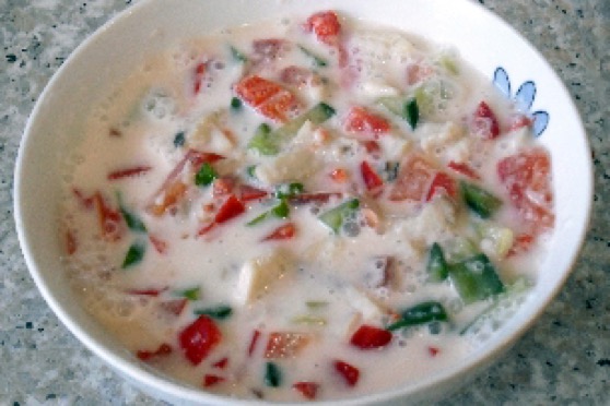 Island Style Raw Fish & Coconut Cream - The Fishing Website